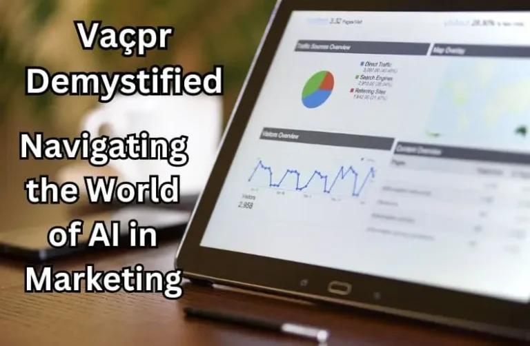 Vaçpr Demystified | Navigating the World of AI in Marketing